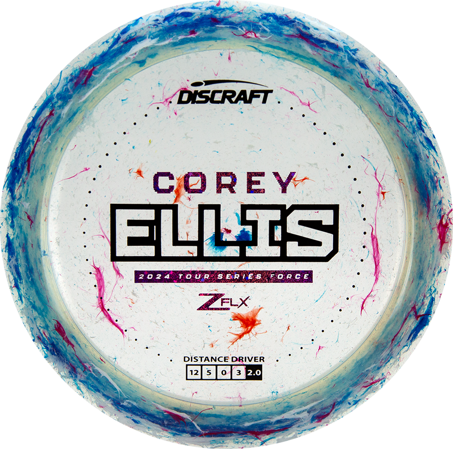 Discraft Z Flx Jawbreaker Force Corey Ellis Tour Series 2024