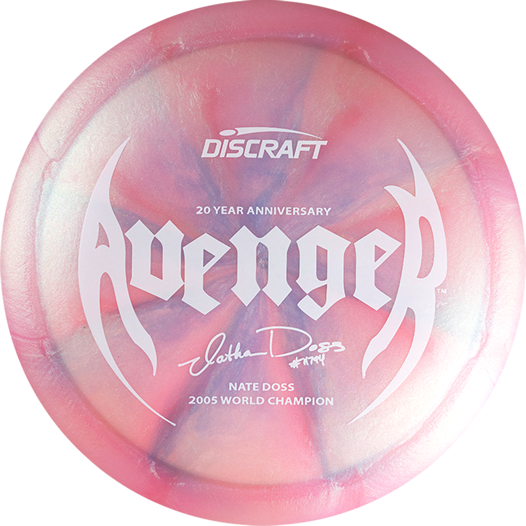 Discraft Z Colorshift Swirl Avenger Nate Doss 20 Year Anniversary Special Edition