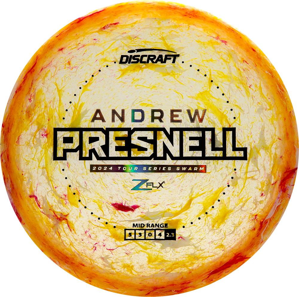 Discraft Z FLX Jawbreaker Swarm Andrew Presnell 2024 Tour Series