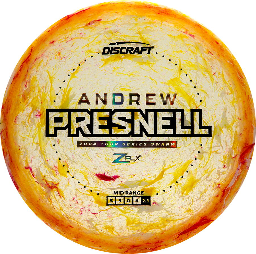 Discraft Z FLX Jawbreaker Swarm Andrew Presnell 2024 Tour Series