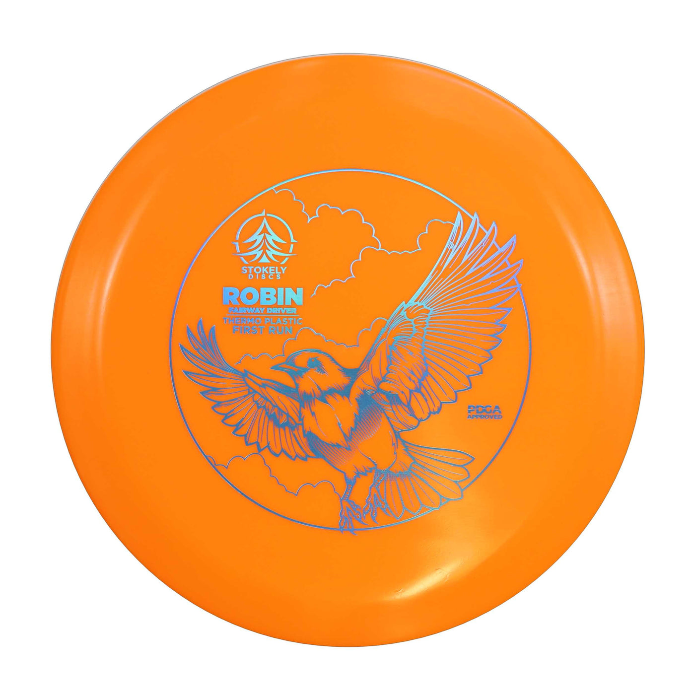 Stokely Discs First Run Robin (Meso and Thermo Plastics)