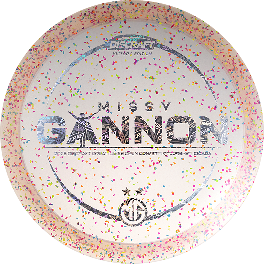 Discraft Z Colorshift Confetti Cicada - Missy Gannon DGLO Victory Edition 2025