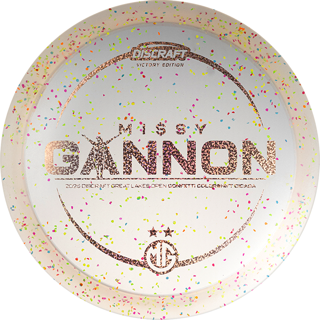 Discraft Z Colorshift Confetti Cicada - Missy Gannon DGLO Victory Edition 2025