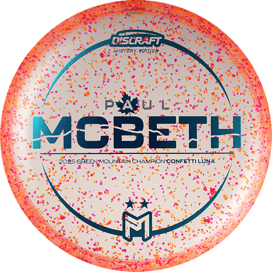 Discraft Paul McBeth Victory Edition Z Confetti Luna