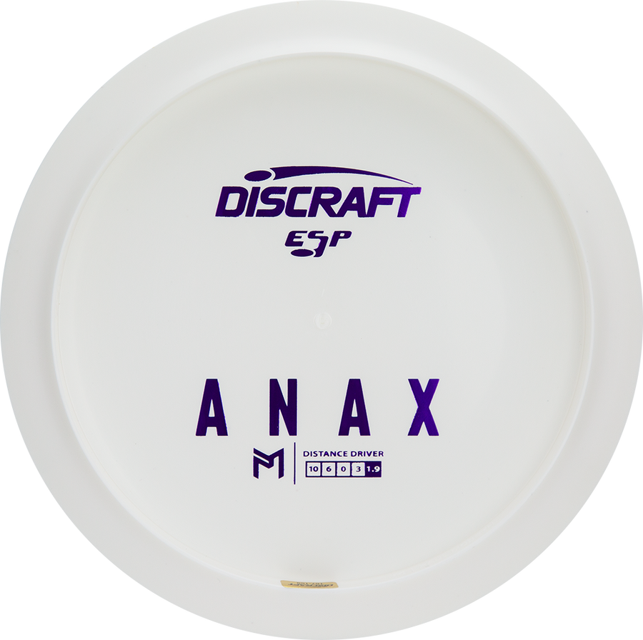 Discraft White ESP Signature Bottom Stamp Dyer Delight Collection