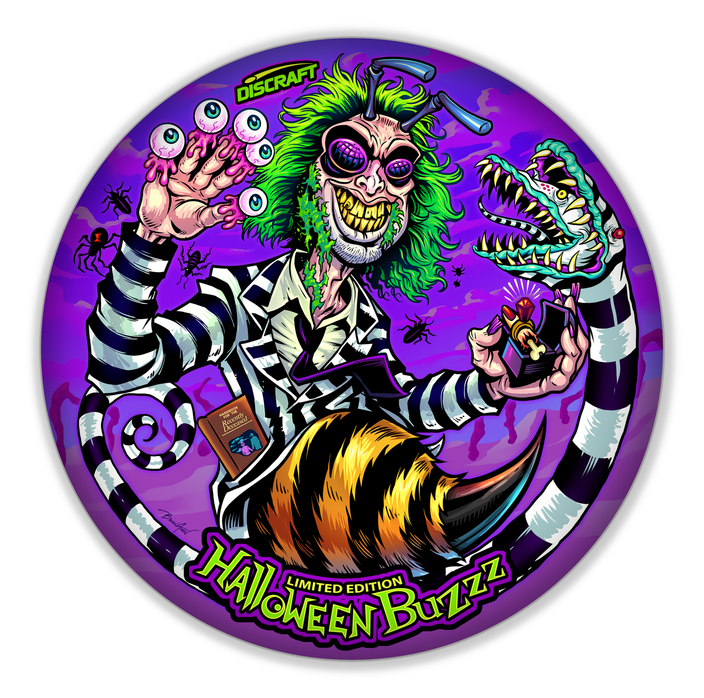 Discraft ESP SuperColor Buzzz Halloween 2024