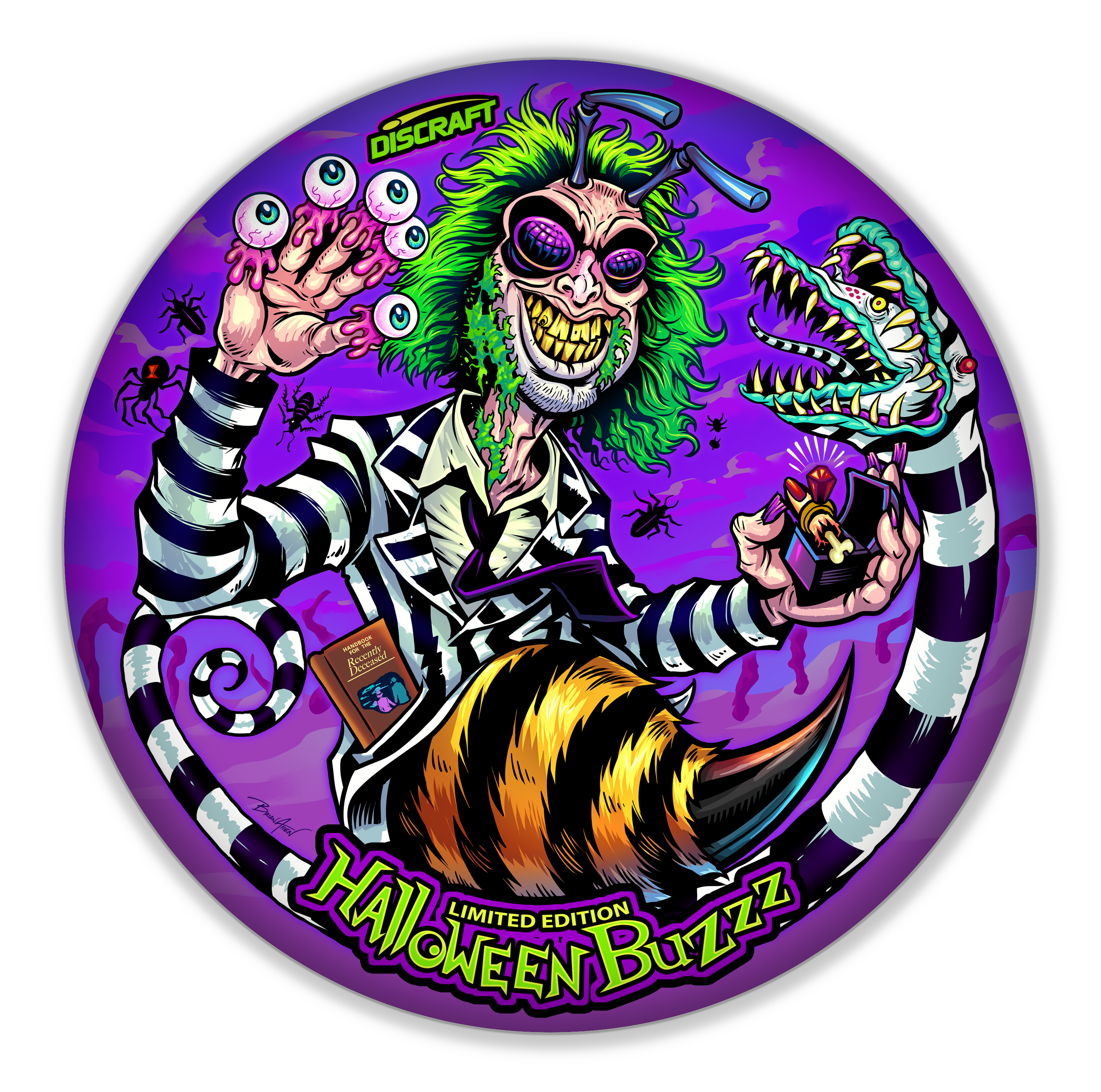 Discraft ESP SuperColor Buzzz Halloween 2024