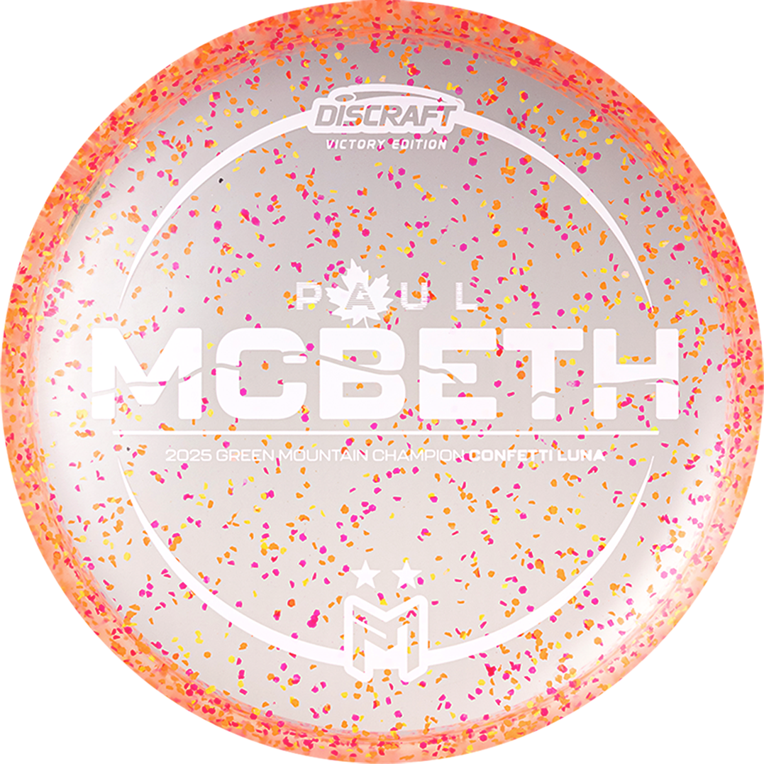 Discraft Paul McBeth Victory Edition Z Confetti Luna