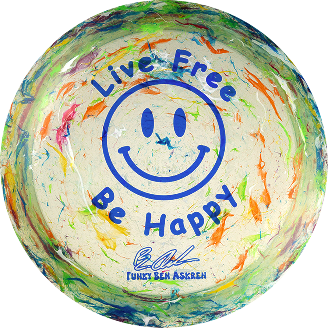Discraft Z Jawbreaker Thrasher Ben Askren "Live Free Be Happy" Limited Edition