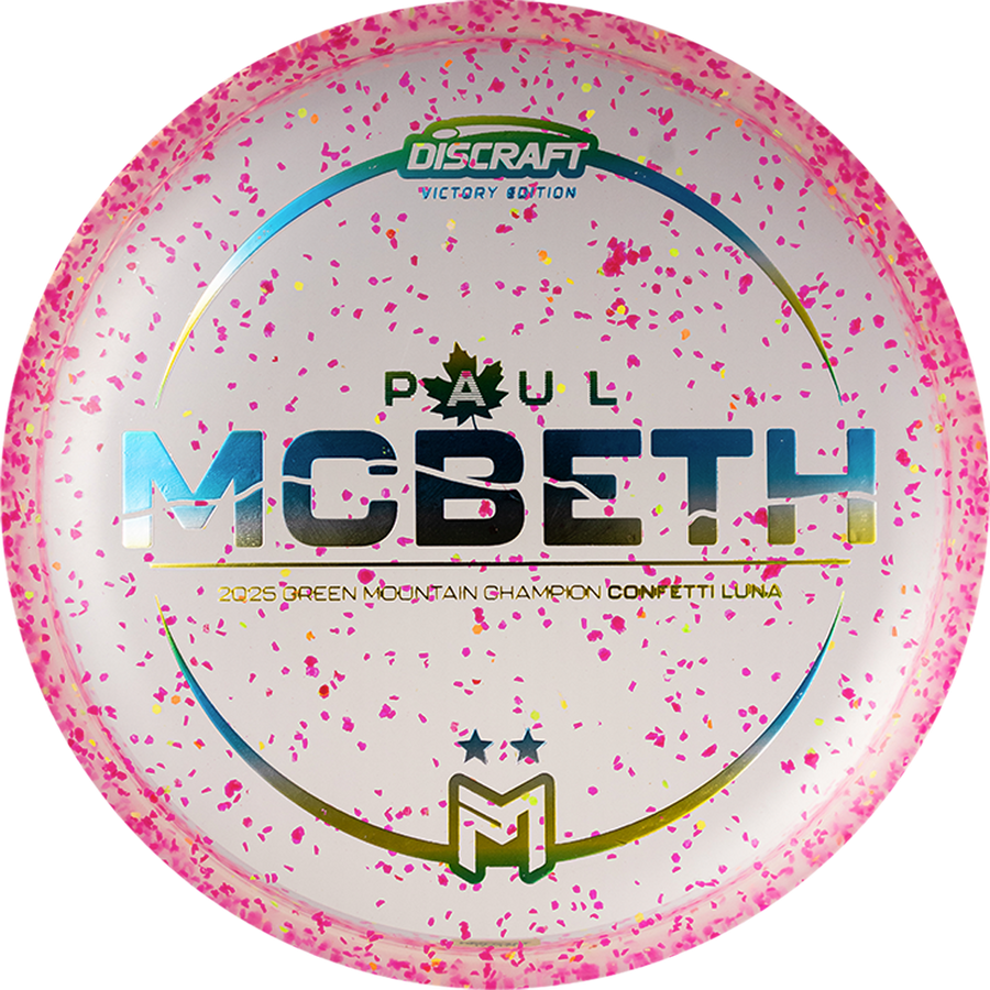 Discraft Paul McBeth Victory Edition Z Confetti Luna
