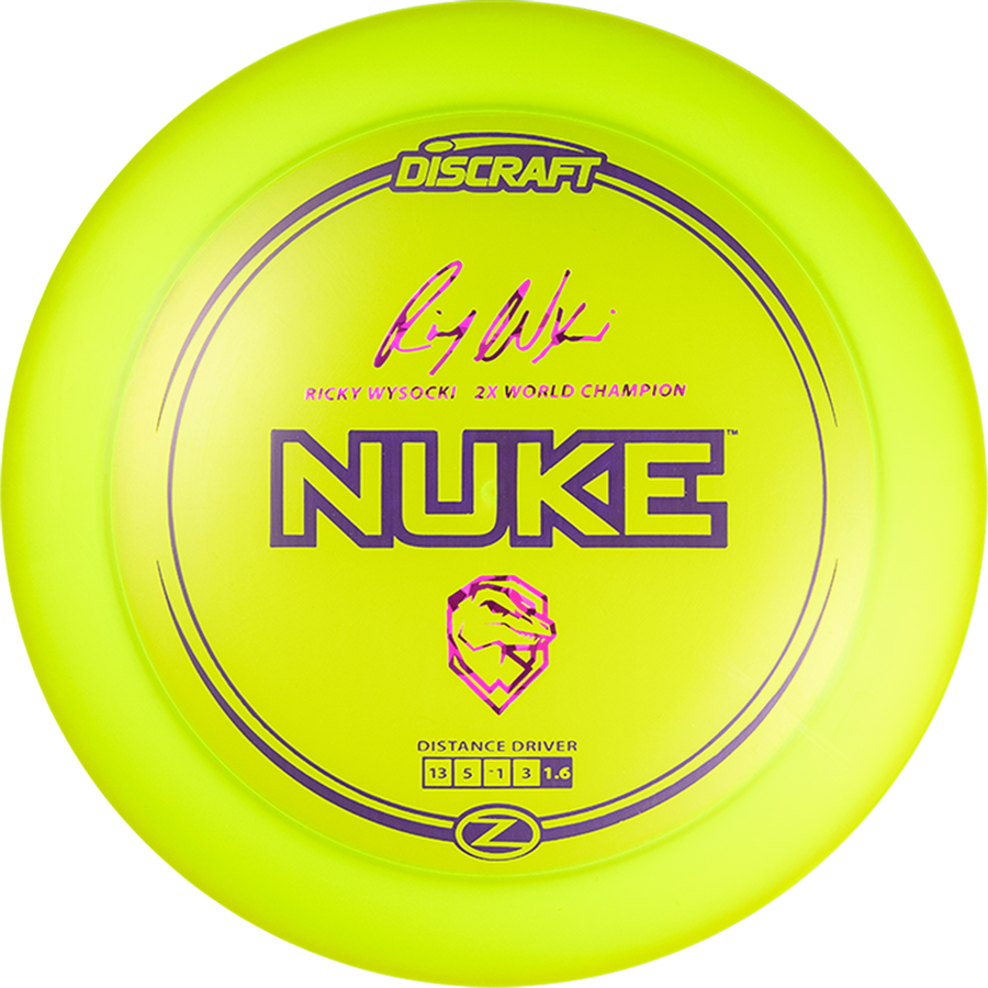 Discraft Elite Z Nuke Ricky Wysocki Signature Series