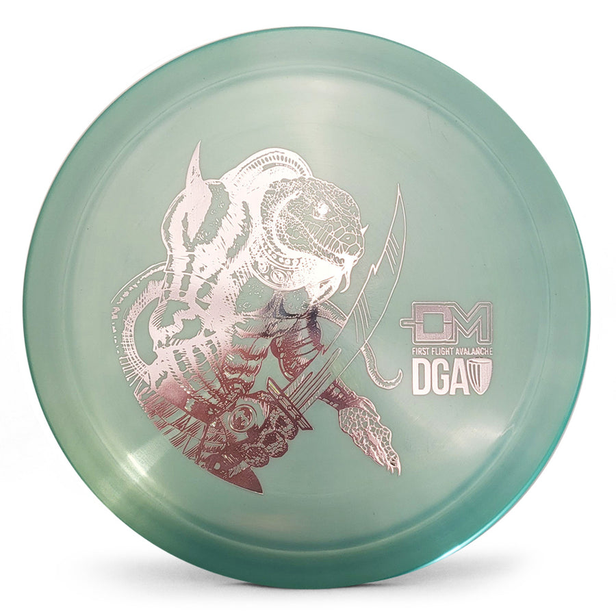 DGA First Flight ProLine Avalanche Snake Warrior April 2023 DiscMember -  Disc Golf VIP Exclusive