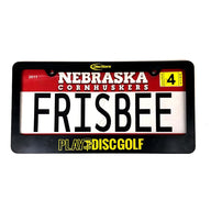 Play Disc Golf License Plate Frame