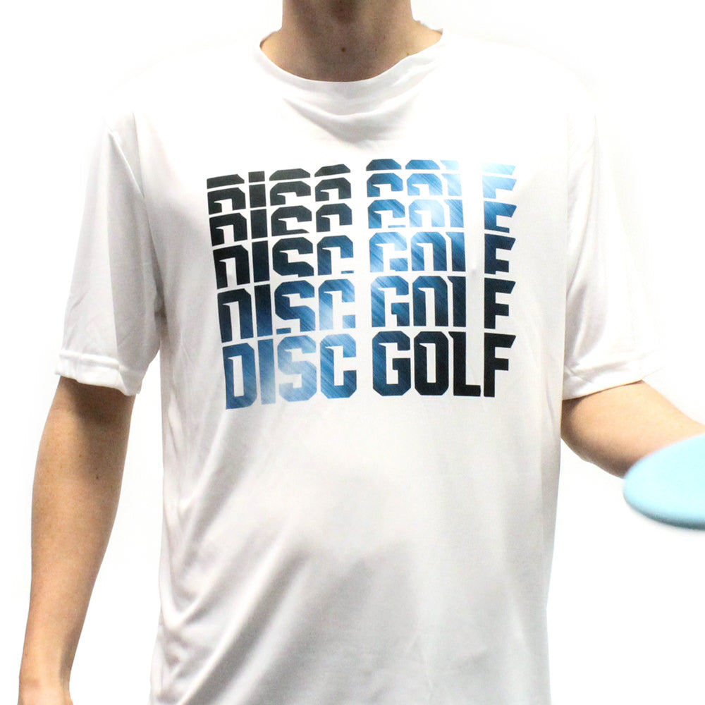 Brushed Metal Disc Golf Dry Fit Sublimated Shirt