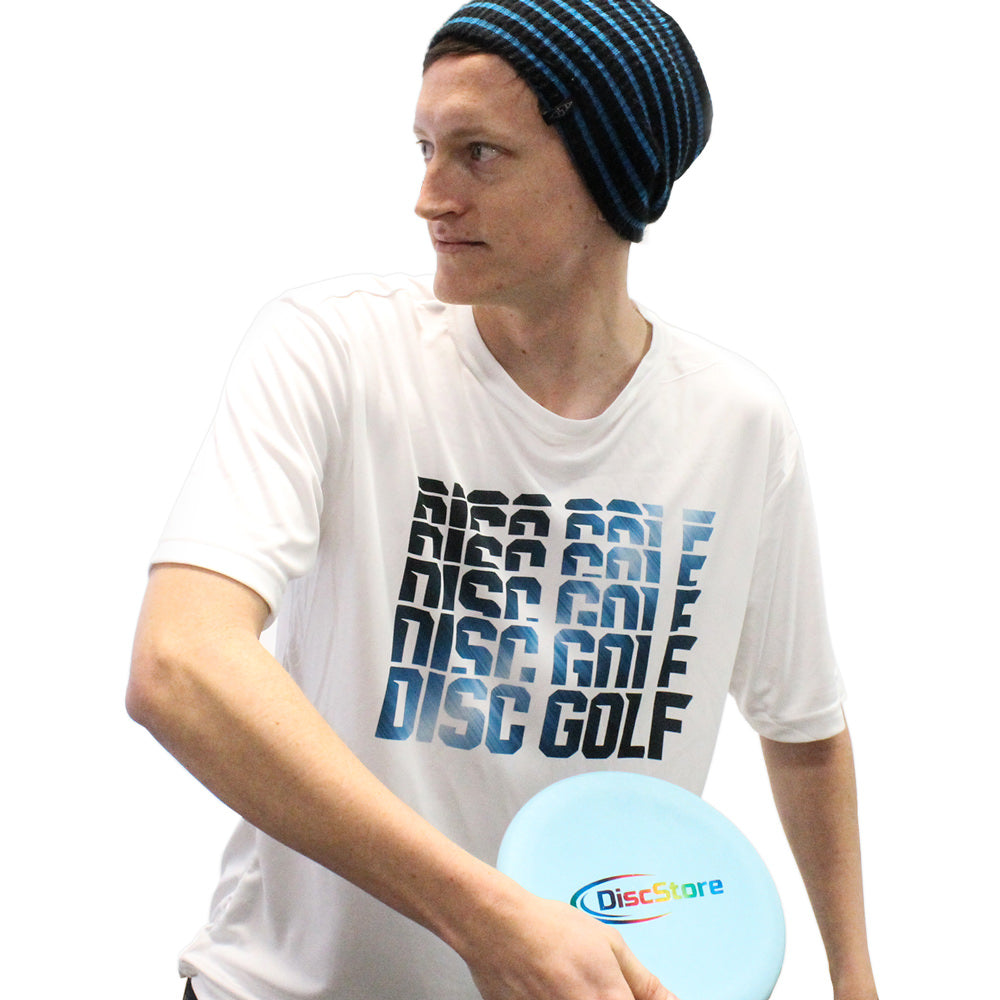 Brushed Metal Disc Golf Dry Fit Sublimated Shirt
