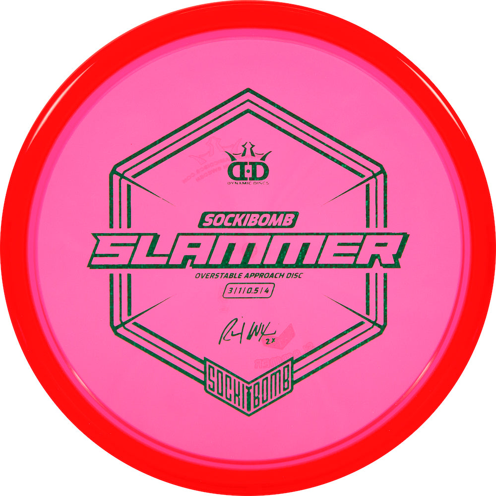 Dynamic Discs Lucid Ice Sockibomb Slammer