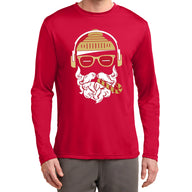 Hipster Santa Long Sleeve Jersey